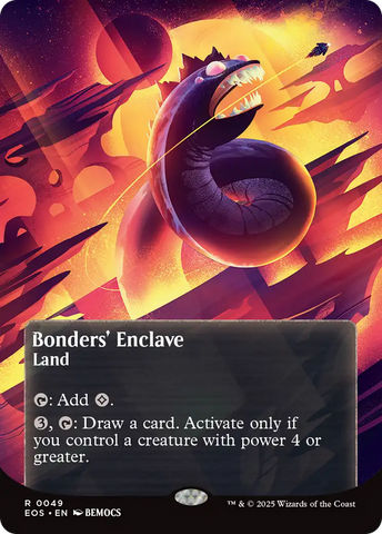 Bonders' Enclave (0049) (Borderless) [Edge of Eternities: Stellar Sights]