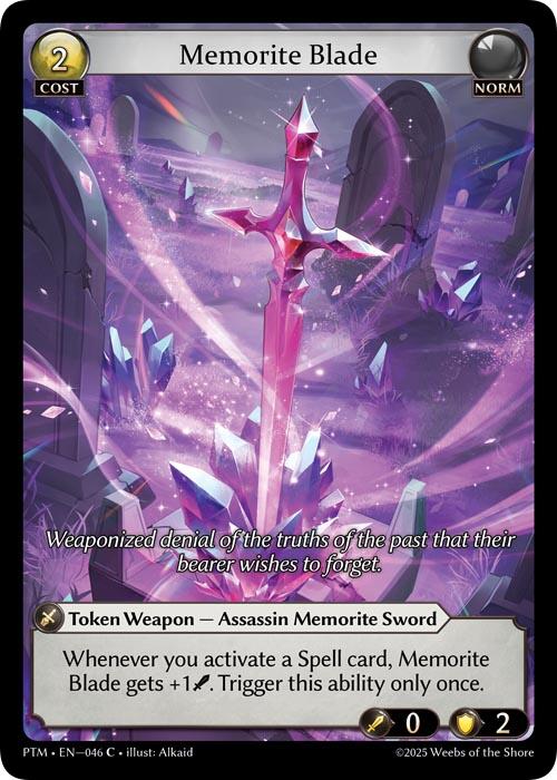 Memorite Blade (046) [Phantom Monarchs]