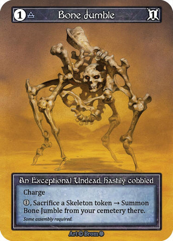 Bone Jumble (Foil) [Gothic]