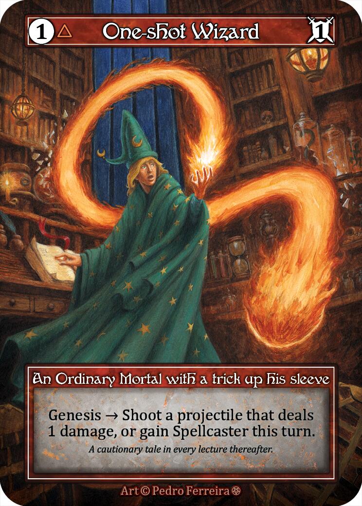 One-shot Wizard (Foil) [Gothic]