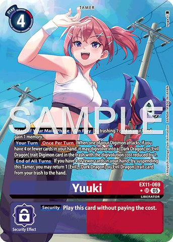 Yuuki [EX11-069] (Alternate Art) [Dawn of Liberator]