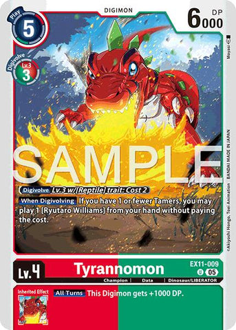 Tyrannomon [EX11-009] [Dawn of Liberator]