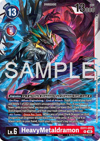 HeavyMetaldramon [EX11-052] [Dawn of Liberator]