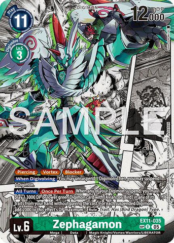 Zephagamon [EX11-035] (SP) [Dawn of Liberator]