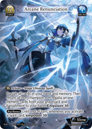 Arcane Renunciation (299) [Radiant Origins]