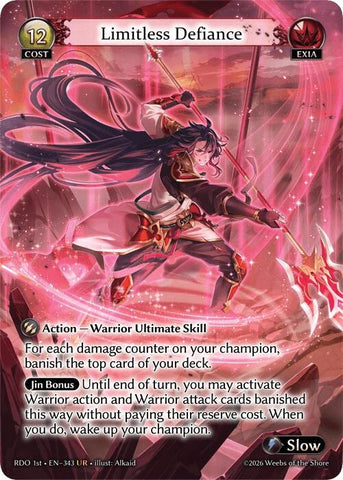 Limitless Defiance (343) [Radiant Origins]