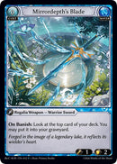 Mirrordepth's Blade (12) [Mordred Re: Collection, Aurelian Regent]