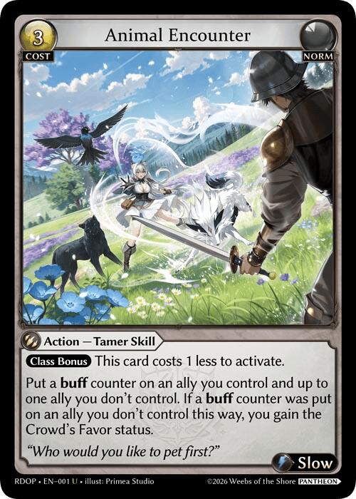 Animal Encounter (1) [Radiant Origins: Pantheon]