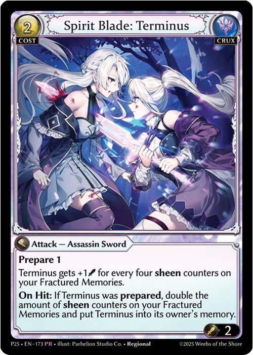 Spirit Blade: Terminus (173) [Promotional Cards]