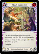 Quick Succession (Yellow) [OMN084] (Omens of the Third Age)