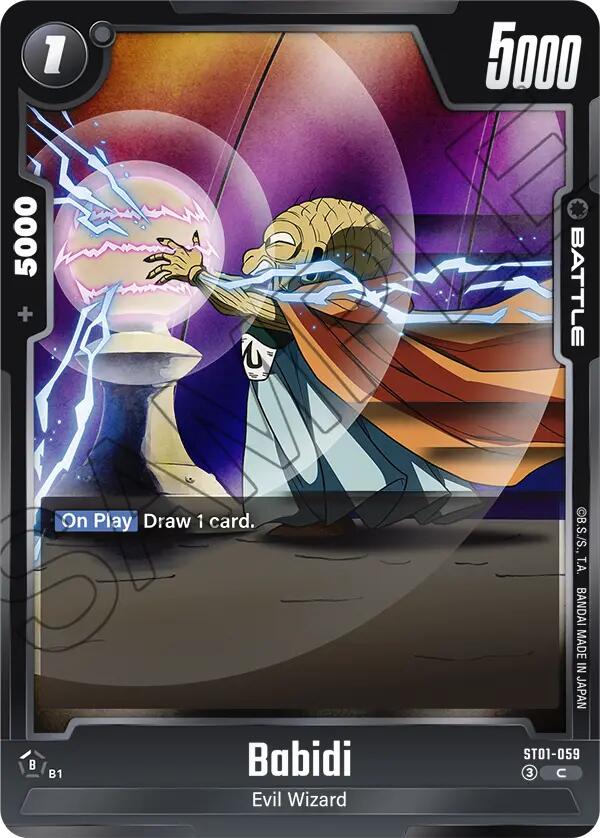 Babidi (ST01-059) [Story Booster 01]