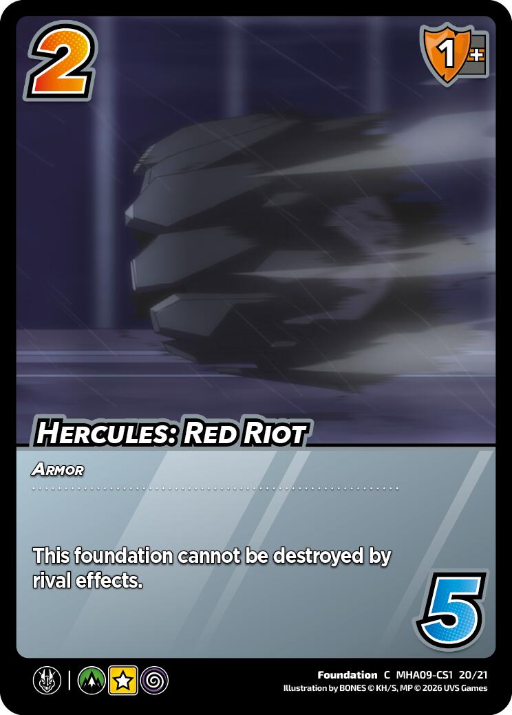 Hercules: Red Riot [Challenger Series: My Hero Academia - Final Battle]