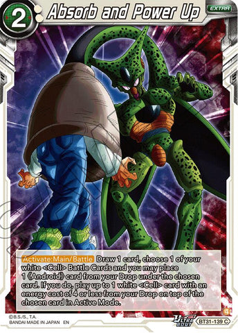 Absorb and Power Up (BT31-139) [Impact Beyond Dimensions]
