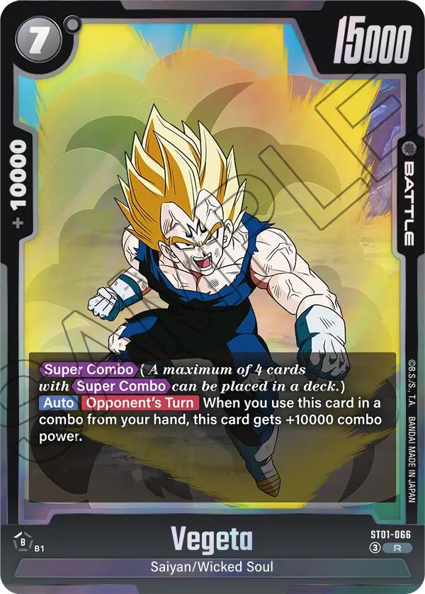 Vegeta (ST01-066) [Story Booster 01]