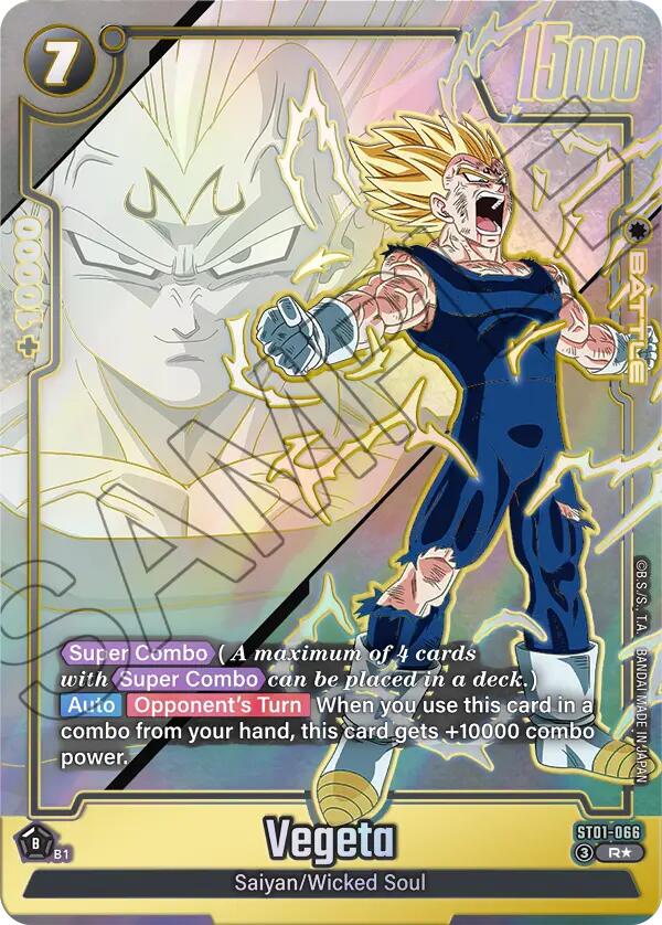 Vegeta (ST01-066) (Alternate Art) [Story Booster 01]
