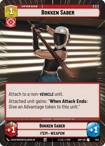 Bokken Saber (444) (Hyperspace) (444) [Ashes of the Empire]