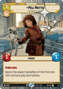 Peli Motto - You Bring the Cash? (714) (Hyperspace Foil) (714) [Ashes of the Empire]
