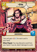 Qi'ra - Master of Teras Kasi (728) (Hyperspace Foil) (728) [Ashes of the Empire]