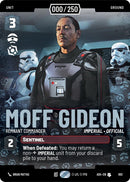 Moff Gideon - Remnant Commander (893) (Serialized) (893) [Ashes of the Empire]