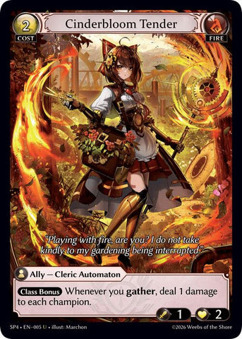 Cinderbloom Tender (005) [Supporter Pack 4]