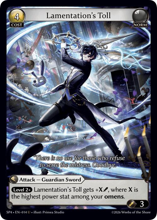 Lamentation's Toll (014) [Supporter Pack 4]