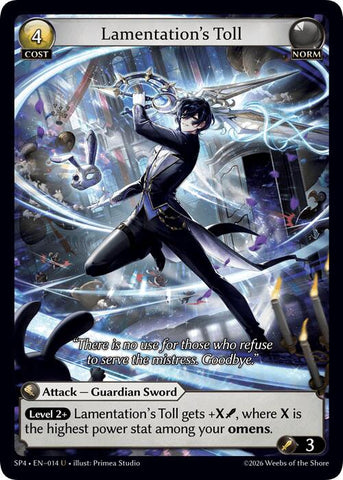 Lamentation's Toll (014) [Supporter Pack 4]