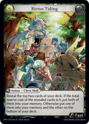 Rictus Tiding (025) [Supporter Pack 4]