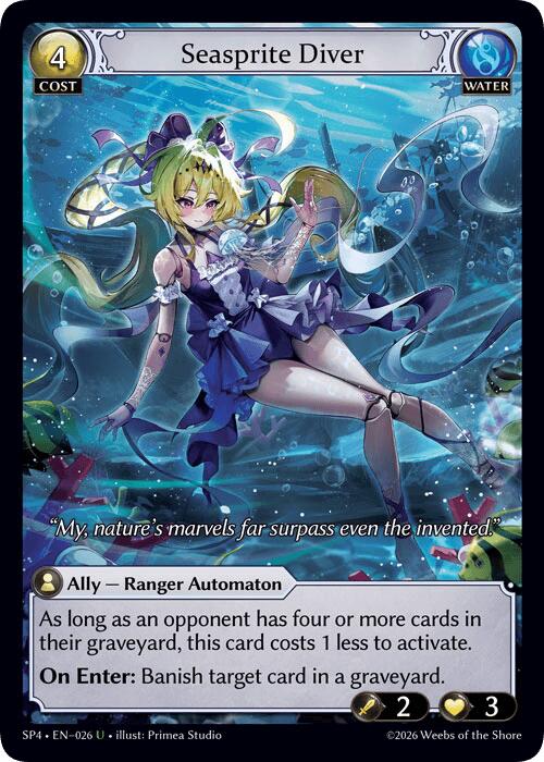 Seasprite Diver (026) [Supporter Pack 4]