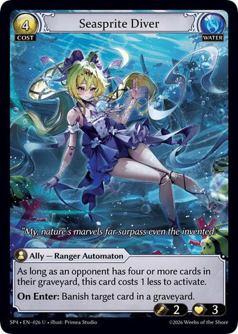 Seasprite Diver (026) [Supporter Pack 4]