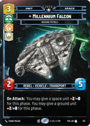 Millennium Falcon - Dodging Patrols (153) (Prize Wall) (Foil) (153) [Galactic Championship 2026]