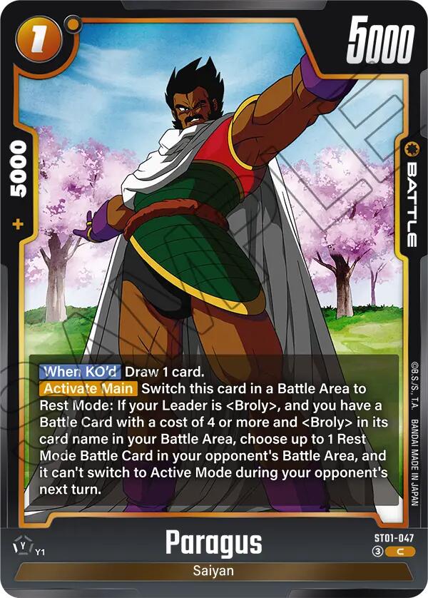 Paragus [Story Booster 01]
