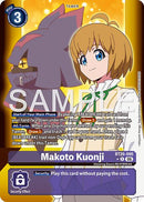 Makoto Kuonji [BT26-095] (Alternate Art) [Timeless Bonds]