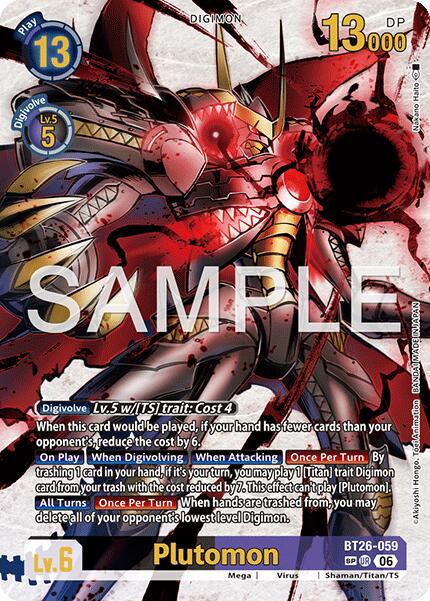 Plutomon [BT26-059] (SP) [Timeless Bonds]