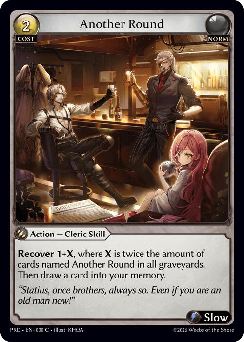Another Round (30) [.asphodel/paradise]