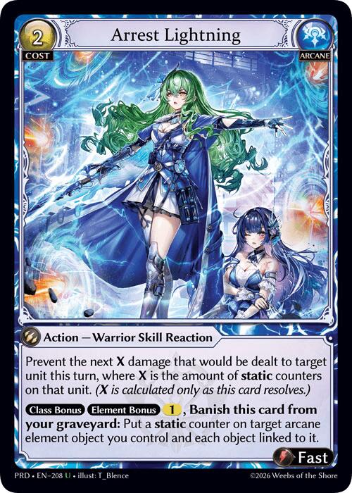 Arrest Lightning (208) [.asphodel/paradise]