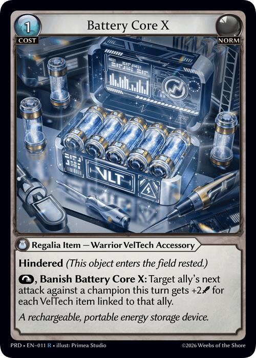 Battery Core X (11) [.asphodel/paradise]