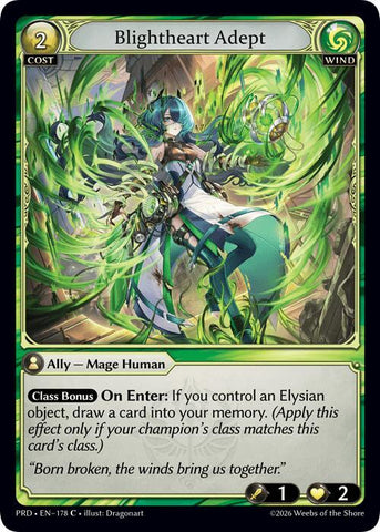 Blightheart Adept (178) [.asphodel/paradise]