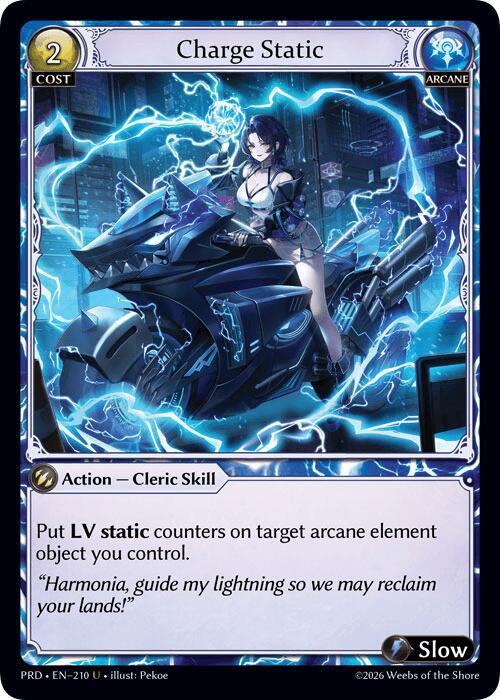 Charge Static (210) [.asphodel/paradise]