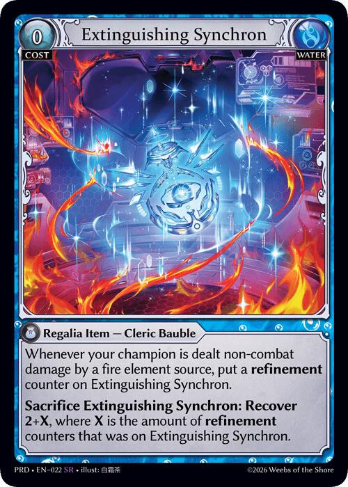 Extinguishing Synchron (22) [.asphodel/paradise]