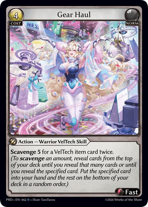 Gear Haul (62) [.asphodel/paradise]