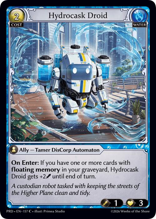 Hydrocask Droid (157) [.asphodel/paradise]