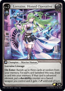 Lorraine, Honed Operative (9) [.asphodel/paradise]
