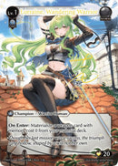 Lorraine, Wandering Warrior (CSR) (8) [.asphodel/paradise]