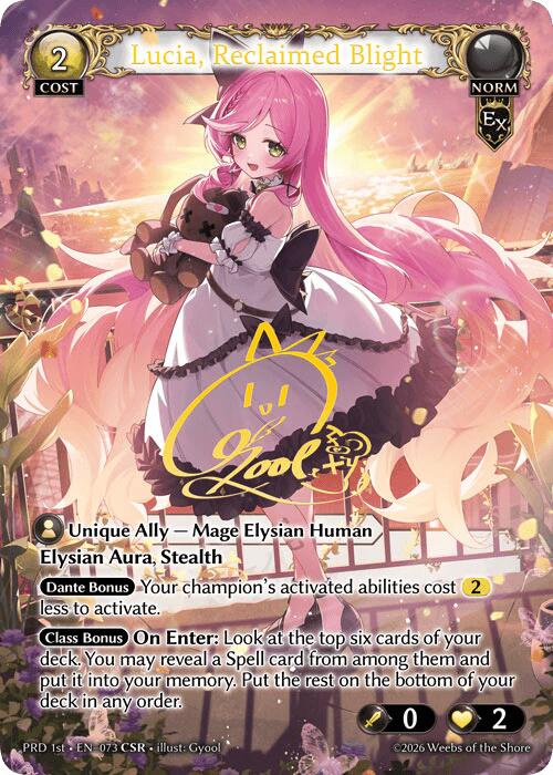 Lucia, Reclaimed Blight (CSR) (73) [.asphodel/paradise]