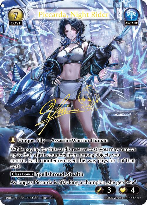 Piccarda, Night Rider (CSR) (216) [.asphodel/paradise]
