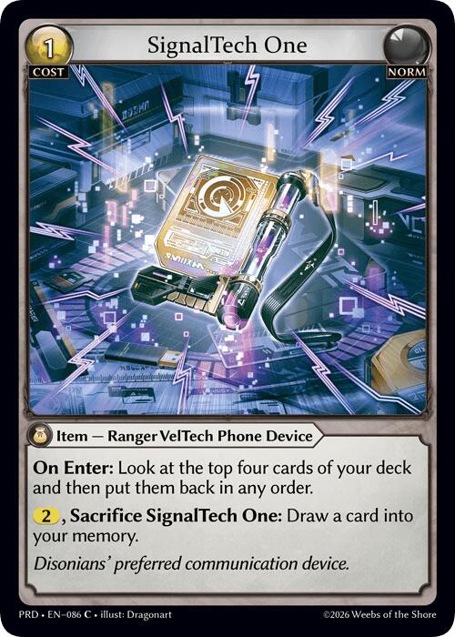 SignalTech One (86) [.asphodel/paradise]