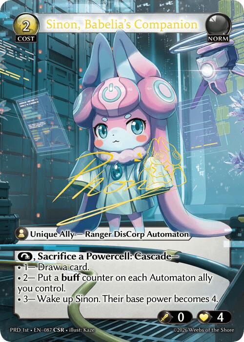 Sinon, Babelia's Companion (CSR) (87) [.asphodel/paradise]
