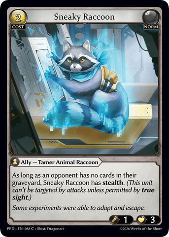 Sneaky Raccoon (88) [.asphodel/paradise]