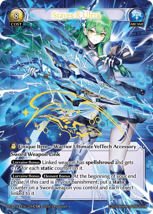 Staves X Ultra (CSR) (220) [.asphodel/paradise]