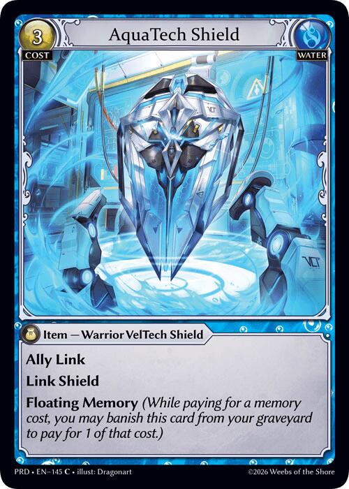 AquaTech Shield (Interference Curio Foil) (145) [.asphodel/paradise]